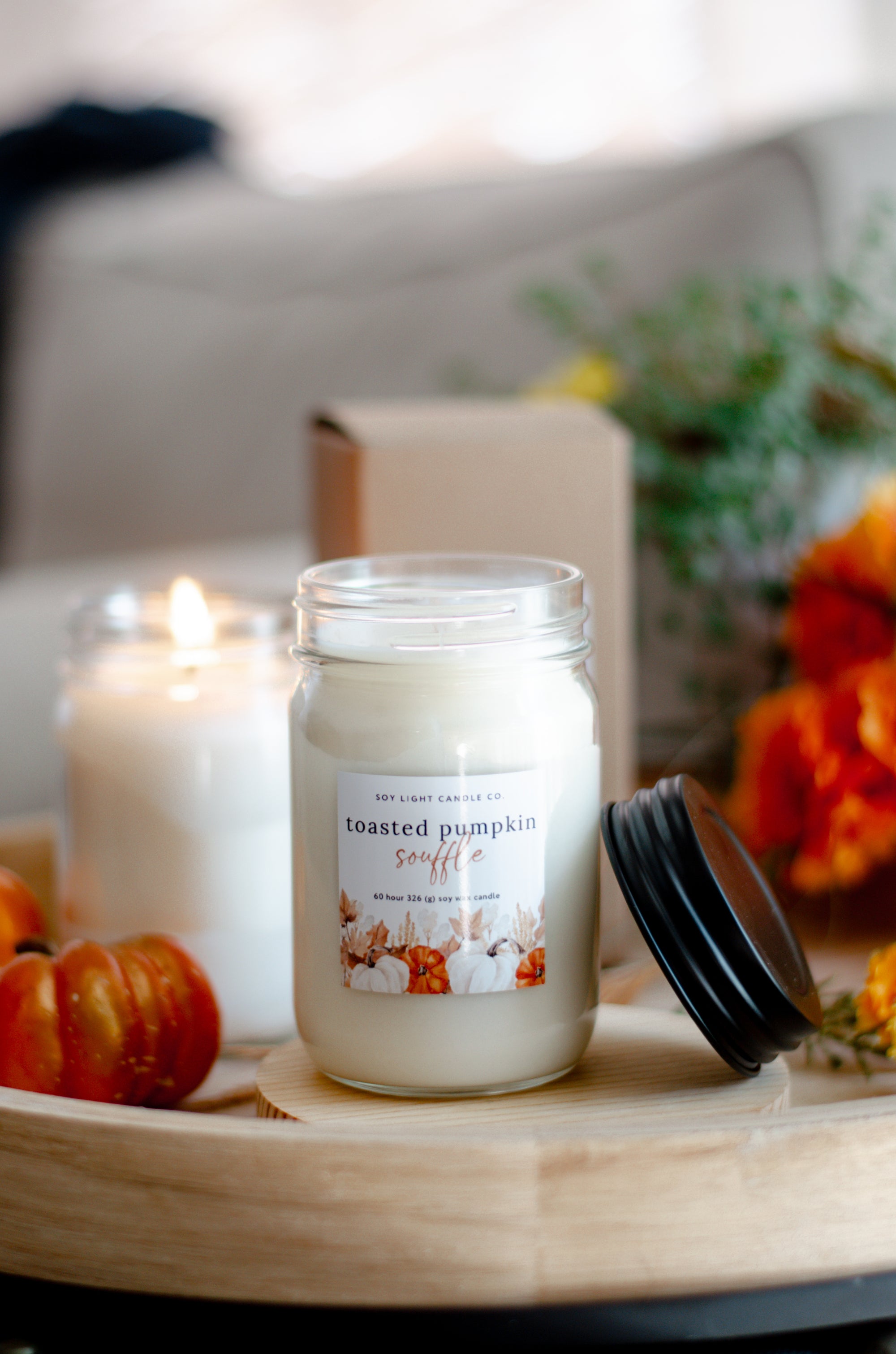 Toasted Pumpkin Soufflé Candle