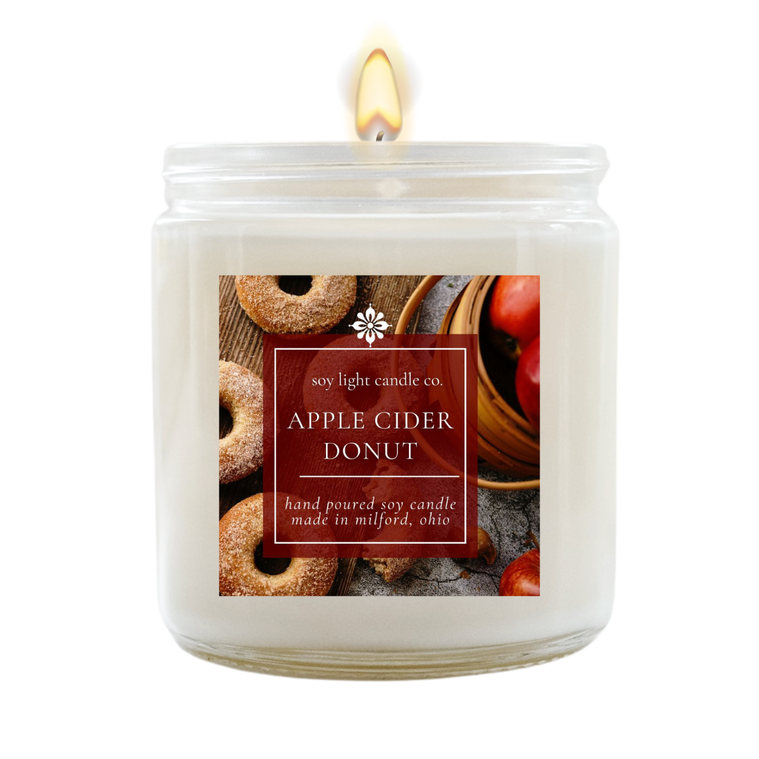 Apple cider Donut Candle