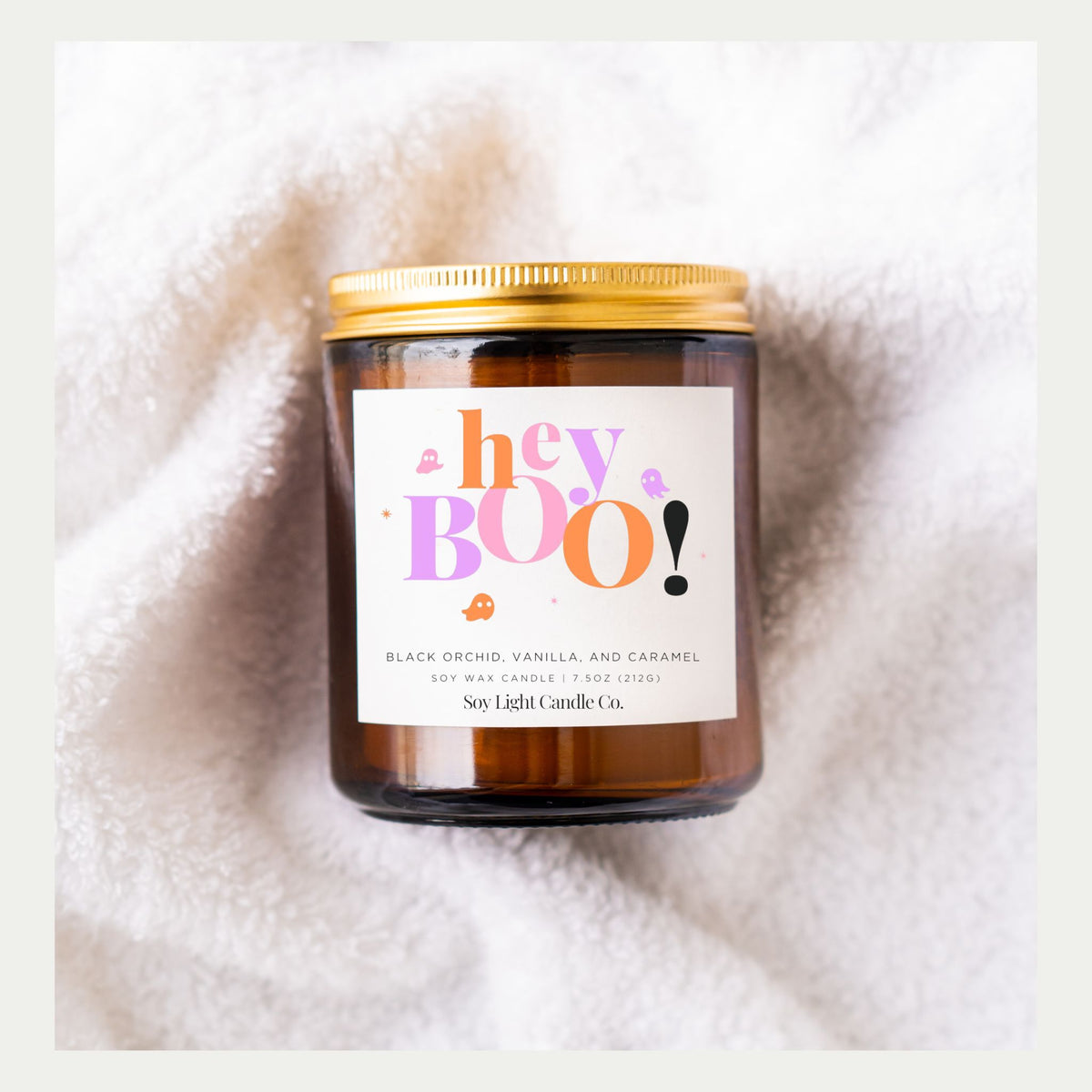 Hey Boo! Candle