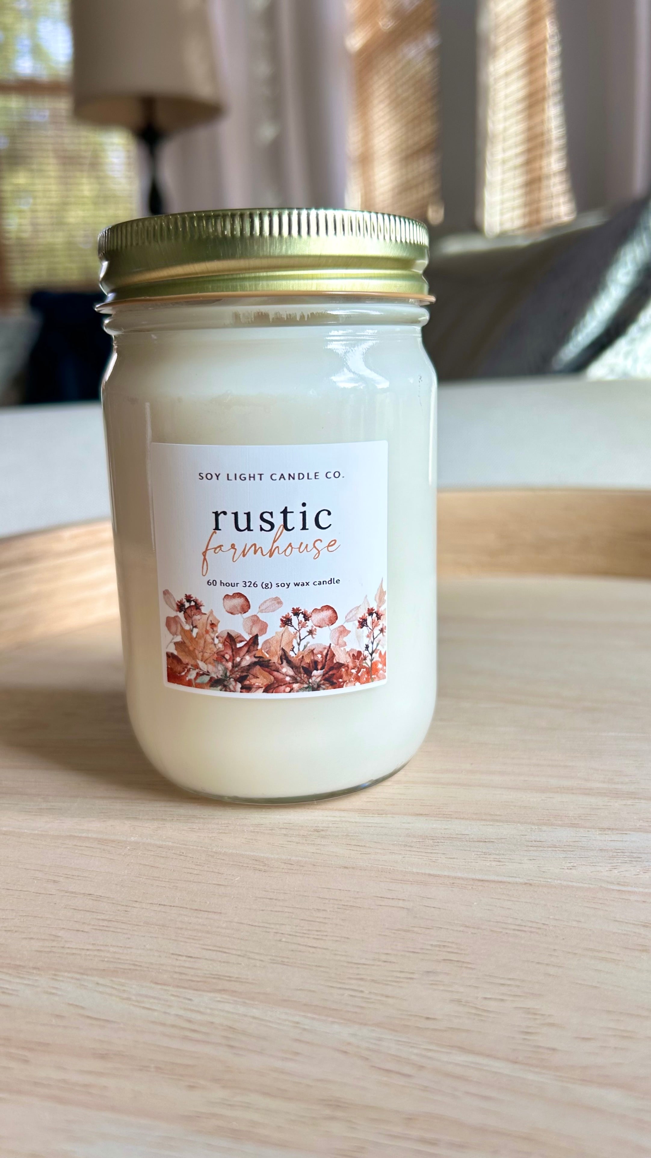 Rustic Farmhouse Candle