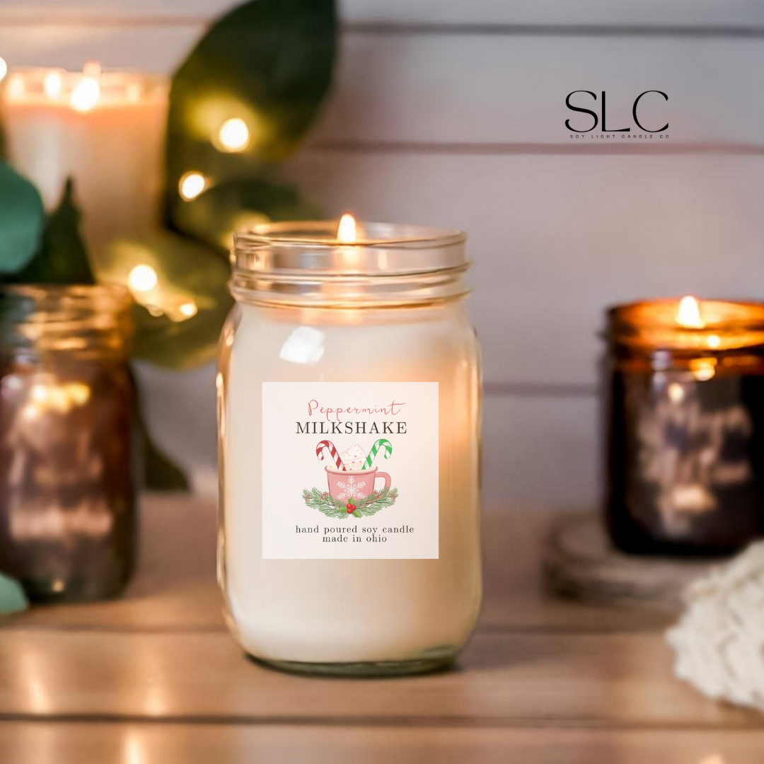 Peppermint Milkshake Candle