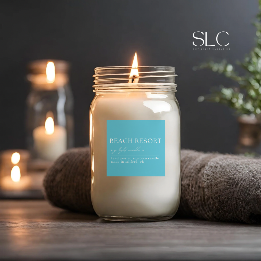 Beach Resort Candle