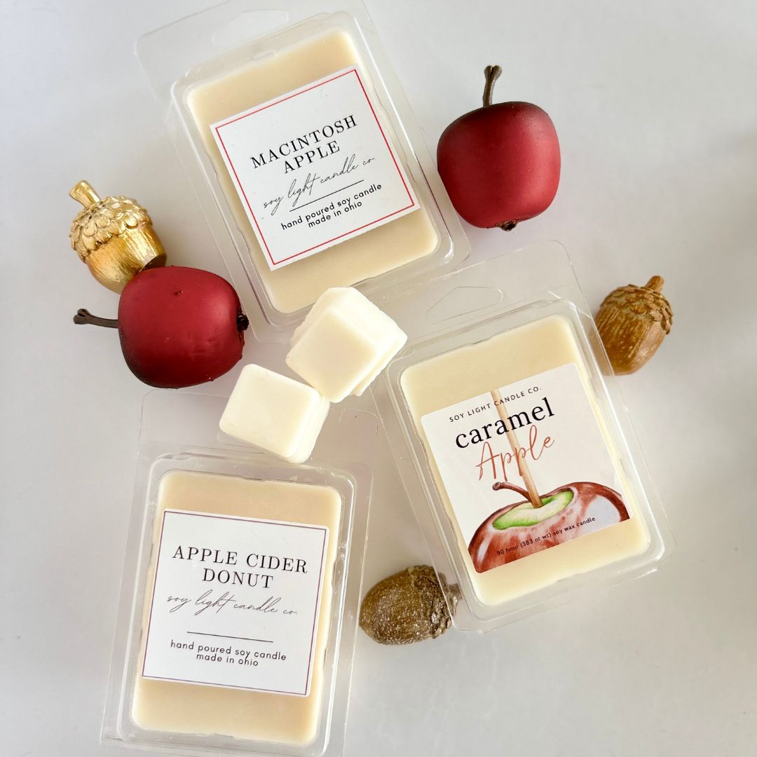 Apple Melt Trio Combo - Soy Light Candle Co.