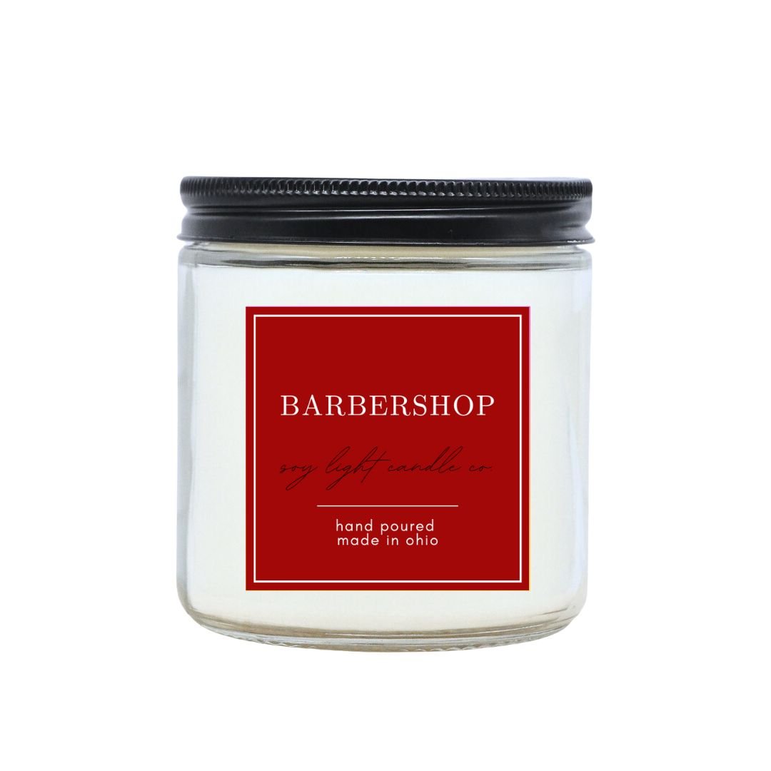 Barbershop Candle - Soy Light Candle Co.