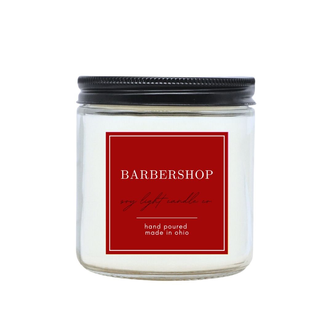 Barbershop Candle - Soy Light Candle Co.