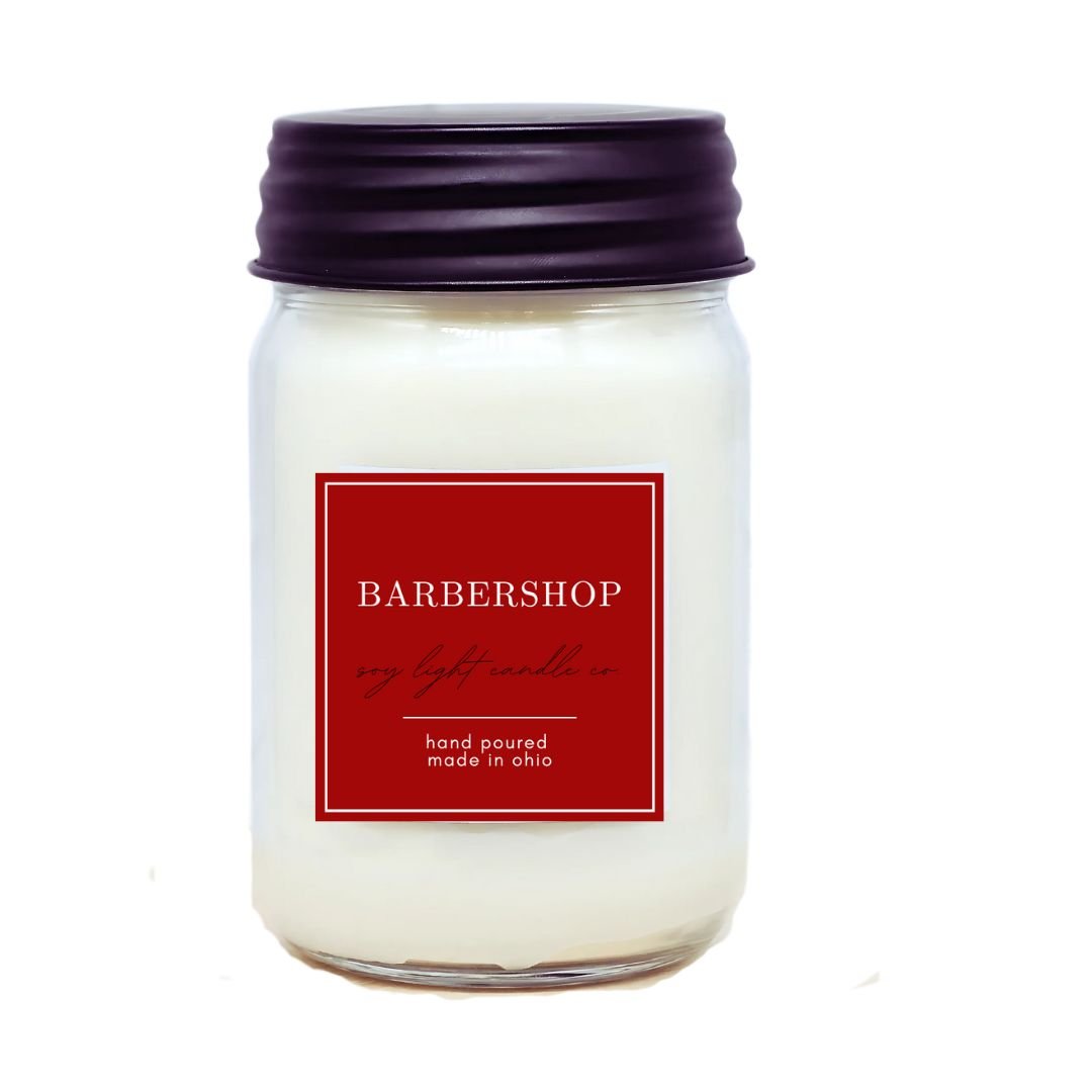 Barbershop Candle - Soy Light Candle Co.