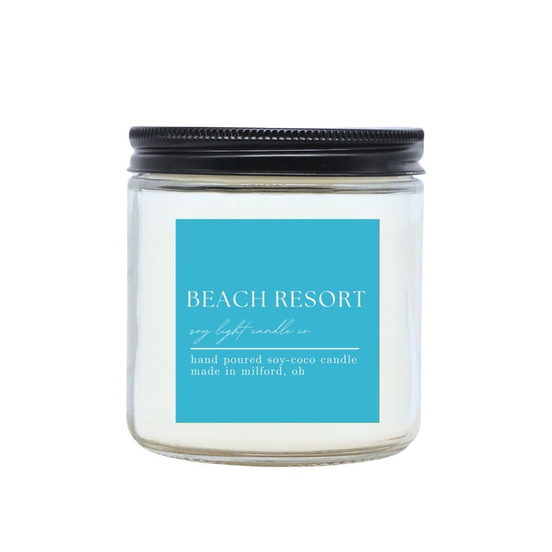 Beach Resort Candle - Soy Light Candle Co.