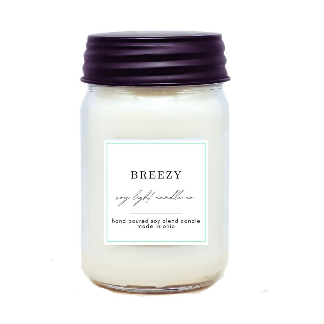 Breezy Candle - Soy Light Candle Co.