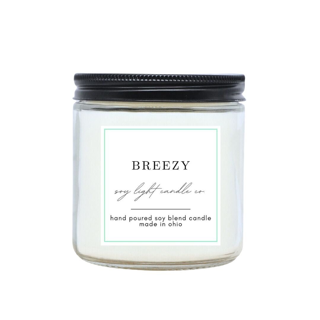 Breezy Candle - Soy Light Candle Co.