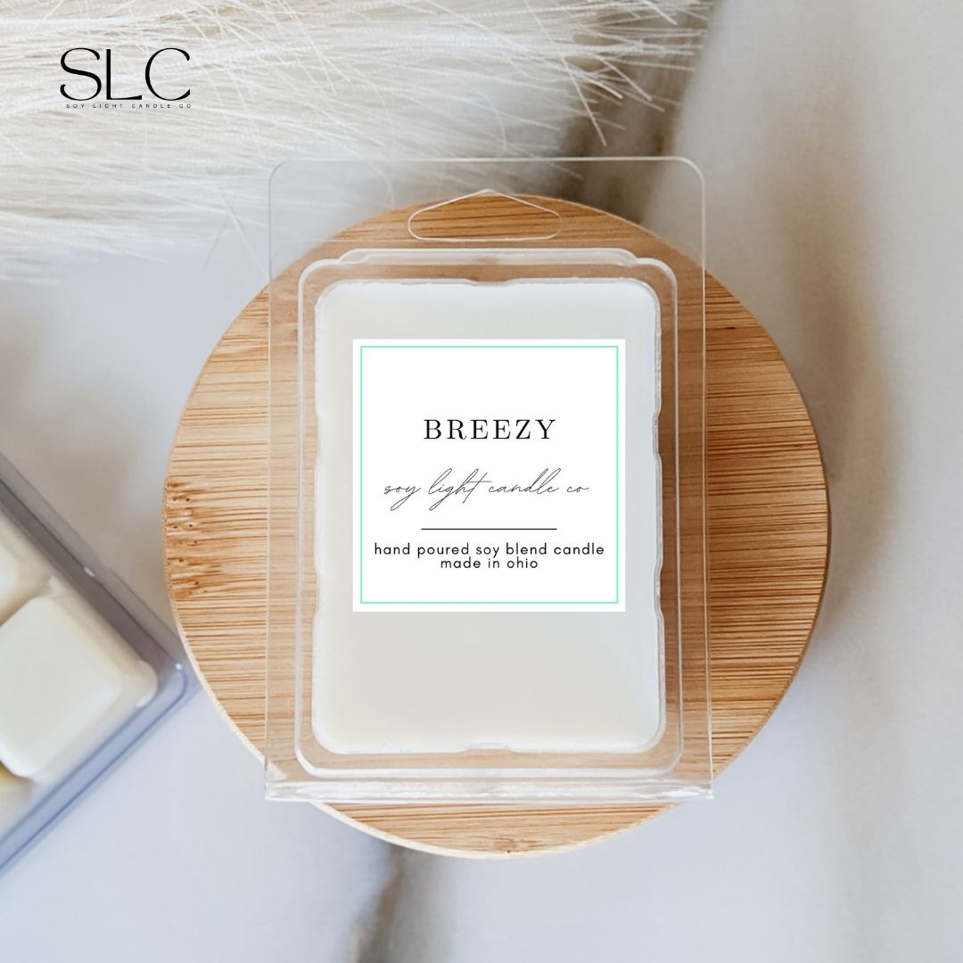 Breezy Wax Melts - Soy Light Candle Co.