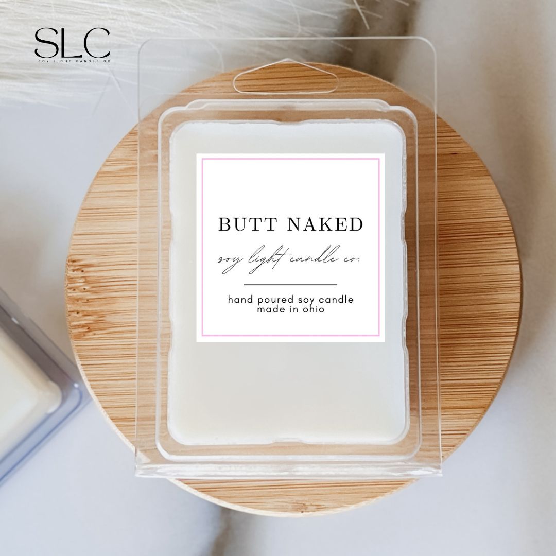 Butt Naked Wax Melt - Soy Light Candle Co.