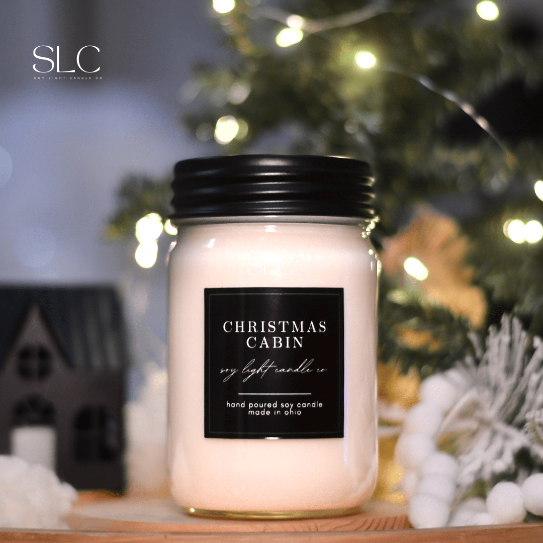 Christmas Cabin Candle - Soy Light Candle Co.