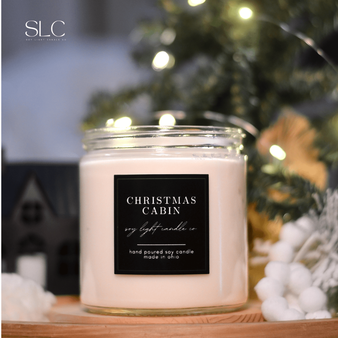 Christmas Cabin Candle - Soy Light Candle Co.