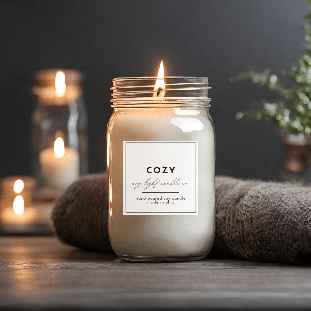 Cozy Candle - Soy Light Candle Co.