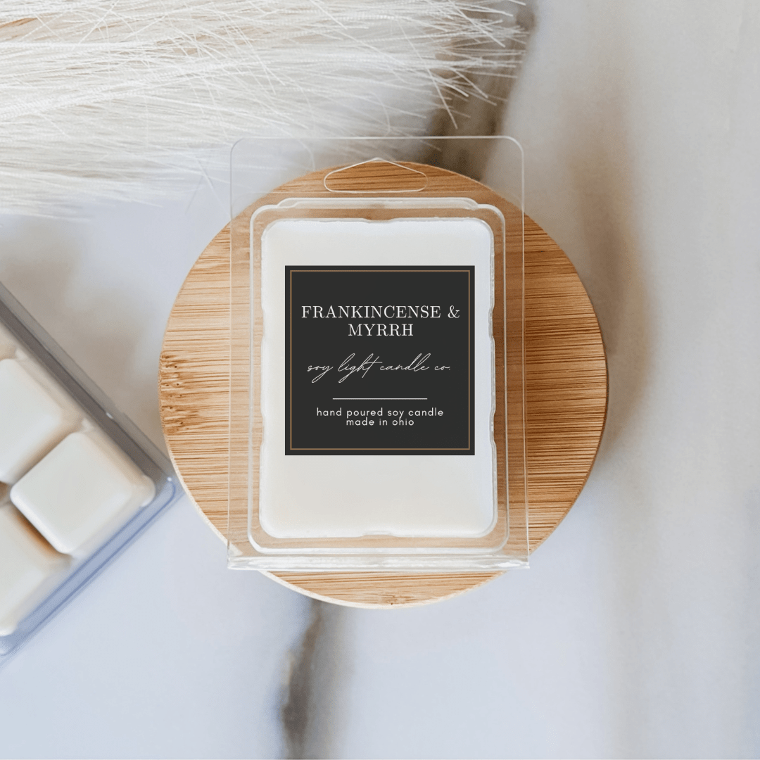 Frankincense &amp; Myrrh Wax Melt - Soy Light Candle Co.