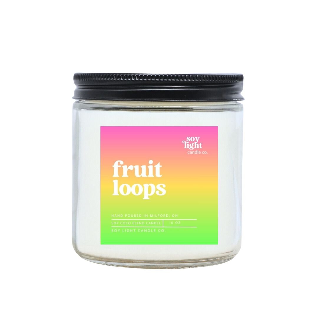 Fruit Loops - MJHS PTA Spring Candle Fundraiser - Soy Light Candle Co.