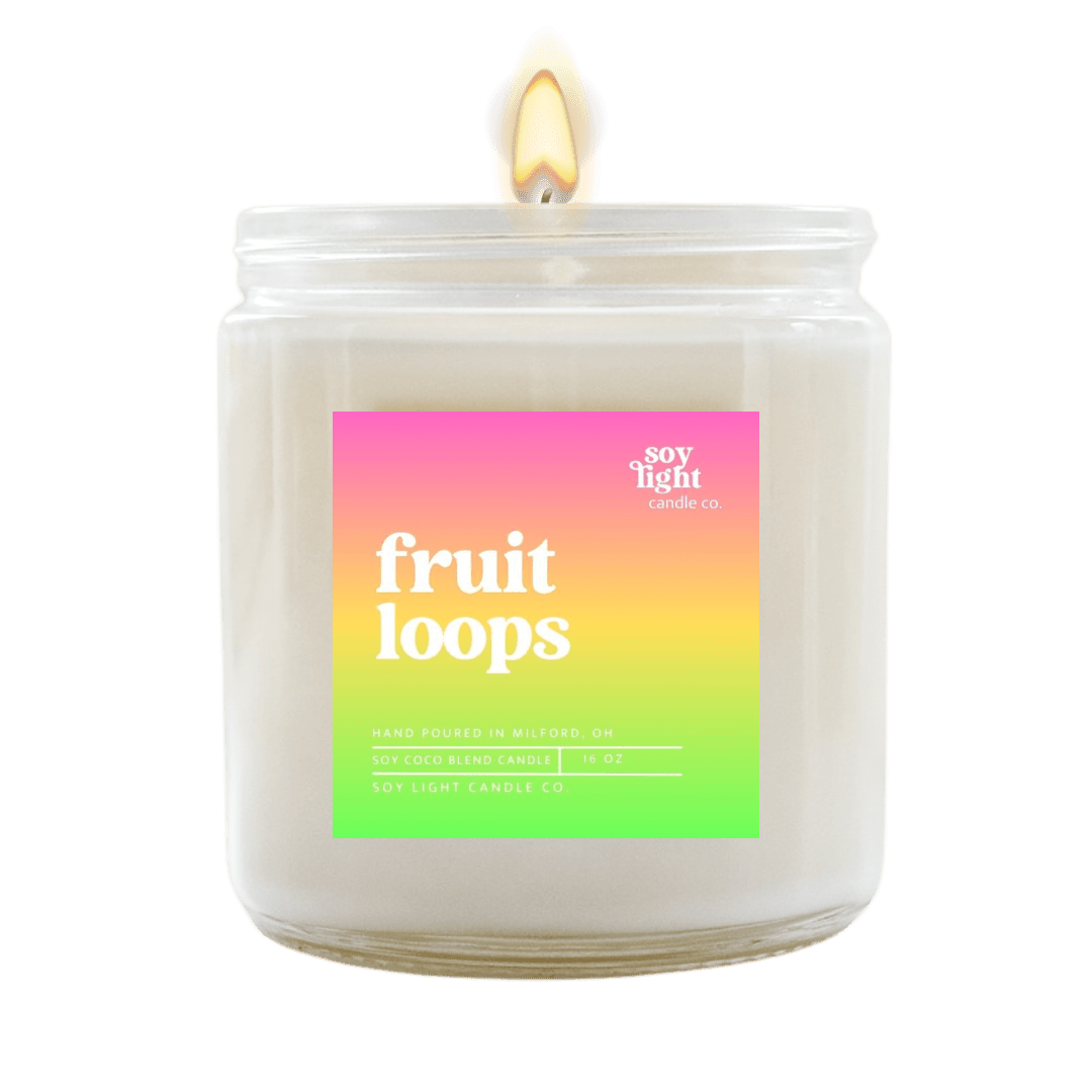 Fruit Loops - MJHS PTA Spring Candle Fundraiser - Soy Light Candle Co.