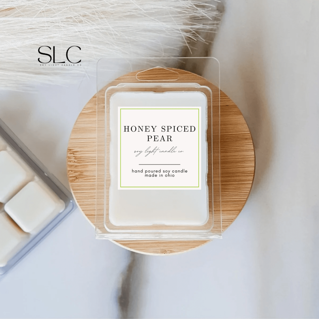 Honey Spiced Pear Wax Melt - Soy Light Candle Co.