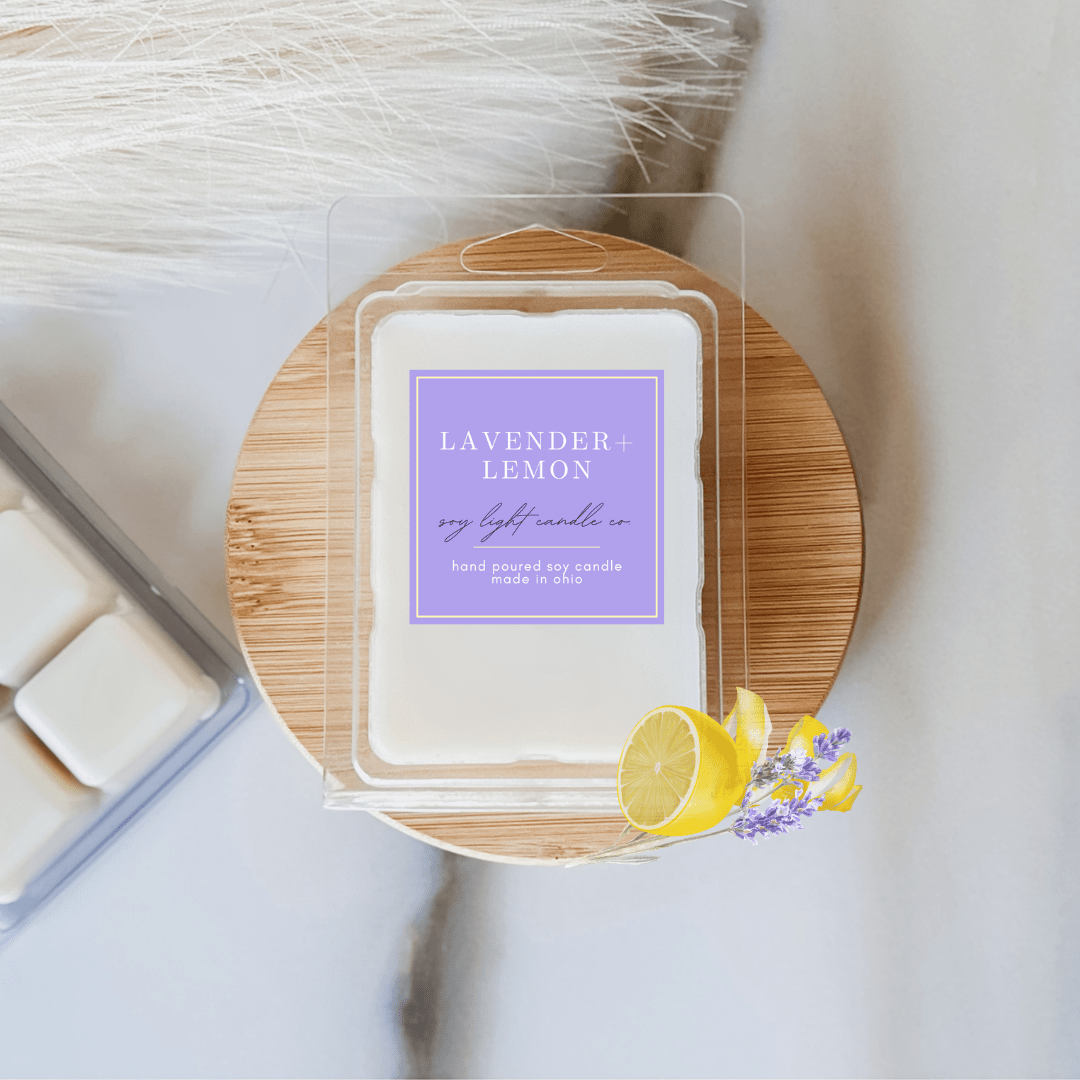 Lavender Lemon Wax Melt - Soy Light Candle Co.