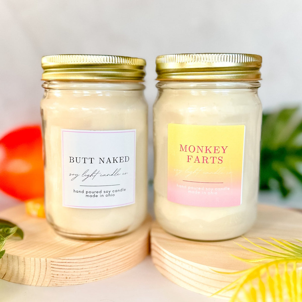 Monkey Butt Combo - Soy Light Candle Co.