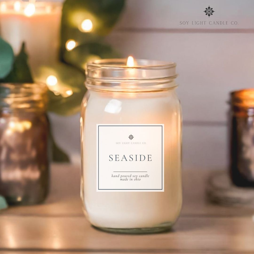 Seaside Candle - Soy Light Candle Co.