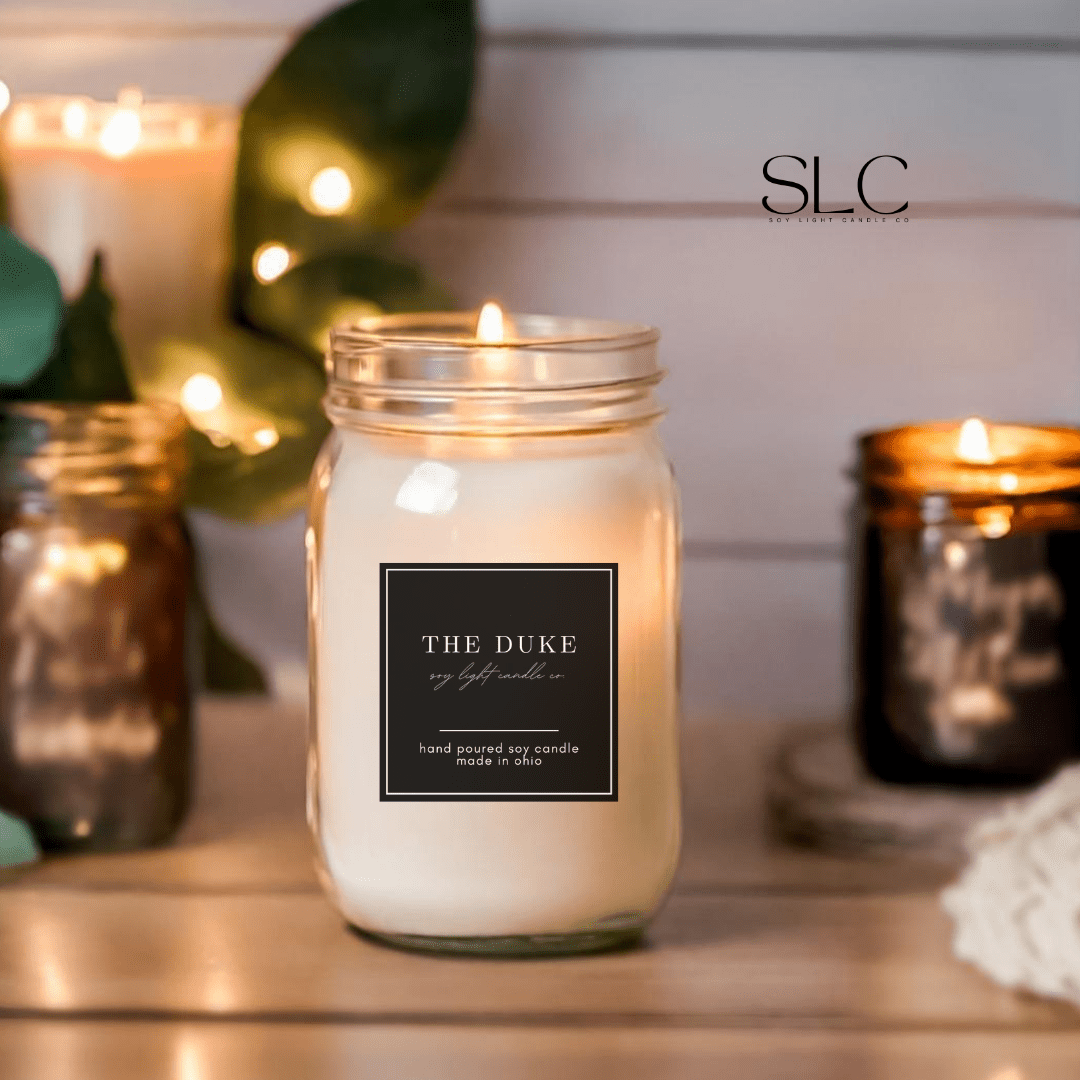 The Duke Candle - Soy Light Candle Co.