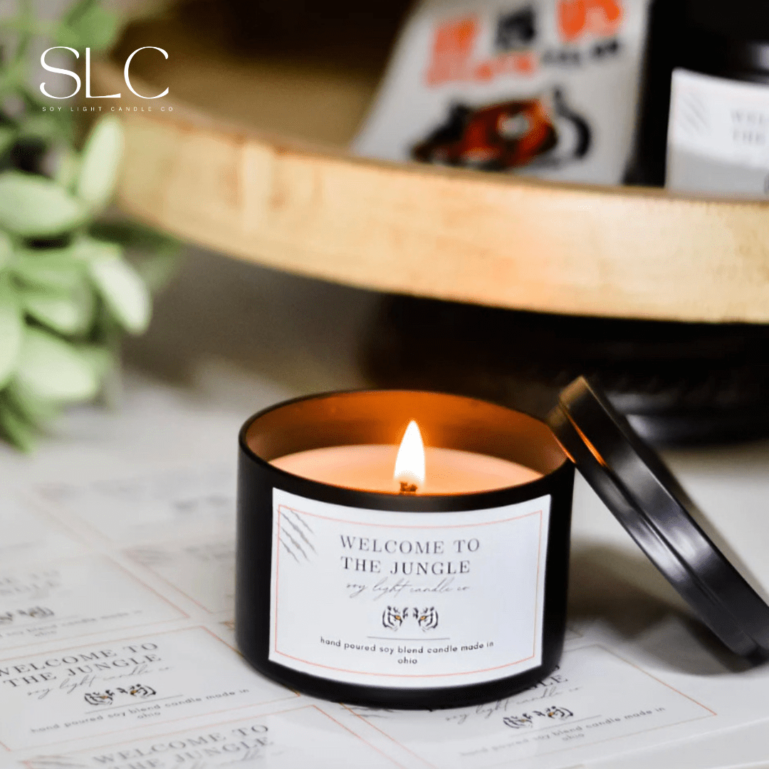 Welcome to the Jungle Candle - Soy Light Candle Co.