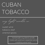 Dim Gray Cuban Tobacco