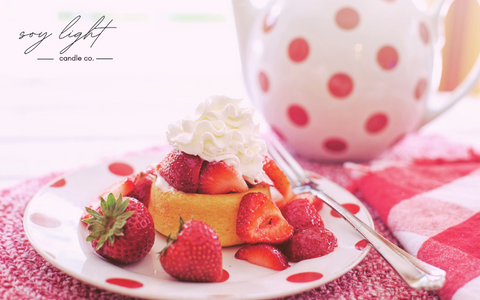 Misty Rose Strawberry Shortcake
